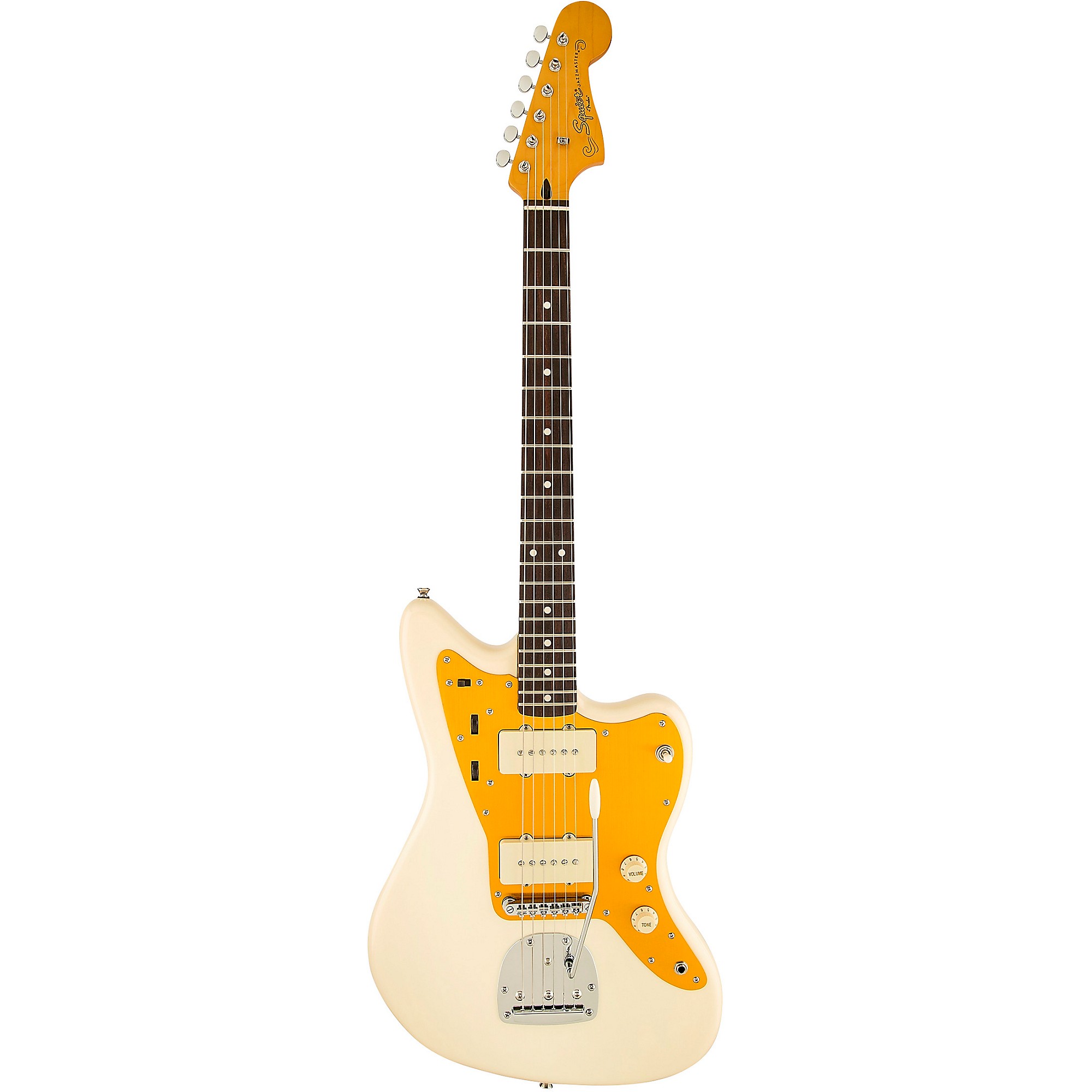 Squier J Mascis Jazzmaster Electric Guitar Vintage White | Guitar