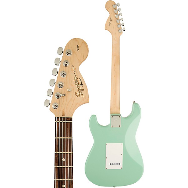 Squier Affinity Stratocaster Electric Guitar Surf Green | Guitar