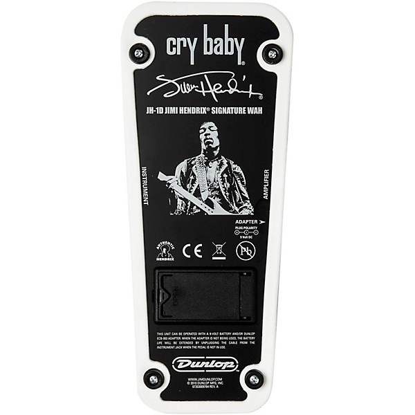 Dunlop JH1D Jimi Hendrix Signature Wah Pedal | Guitar Center