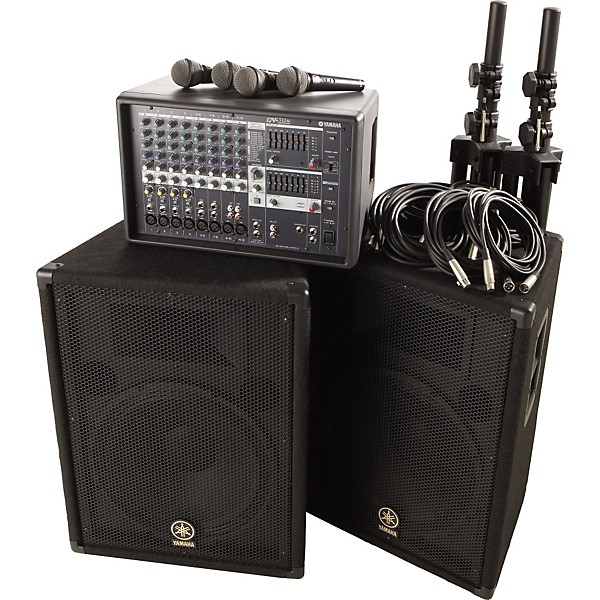 Yamaha EMX512SC-BR15 PA Package | Guitar Center