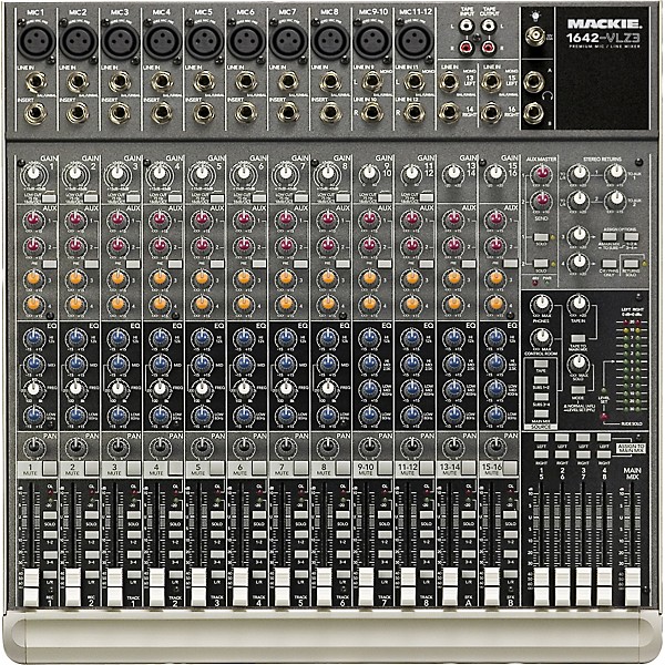 Open Box Mackie 1642-VLZ3 Premium 16-Channel/4-Bus Compact Mixer