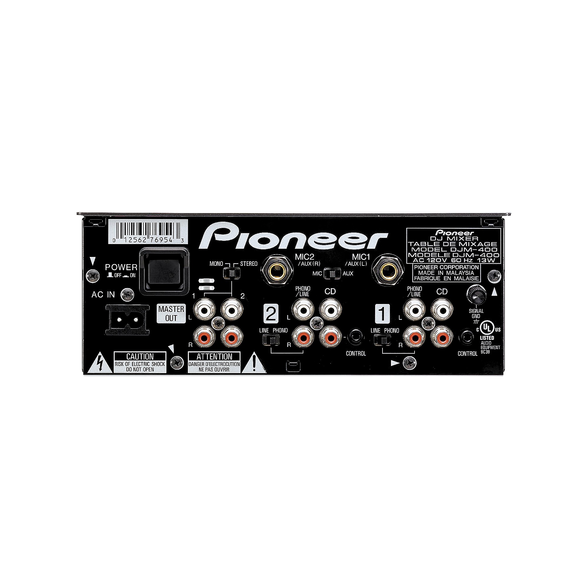 Open Box Pioneer DJ DJM-400 Professional DJ Mixer | Guitar Center