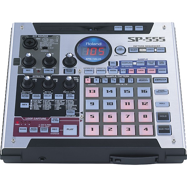 Open Box Roland SP-555 Creative Sampler Workstation | Guitar Center