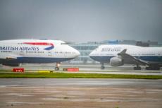 ブリティッシュ・エアウェイズB747 最後の2機がお別れフライト