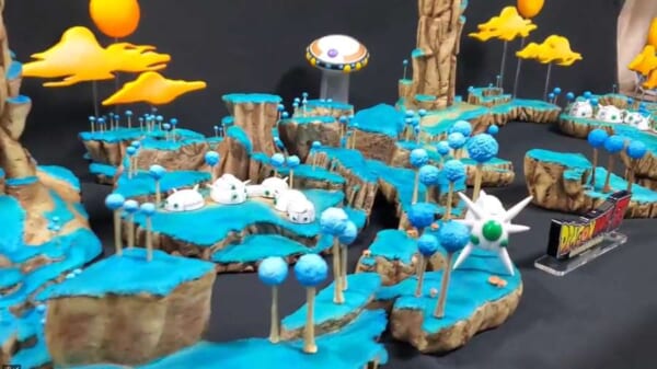 ドラゴンボール「ナメック星」をジオラマで再現！激闘の記憶が