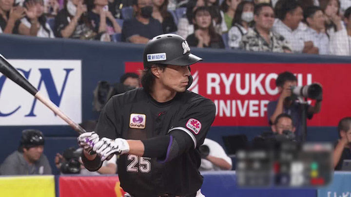 岡大海が山崎福也から3安打＆好走塁 負ければオリックス優勝決定の一戦