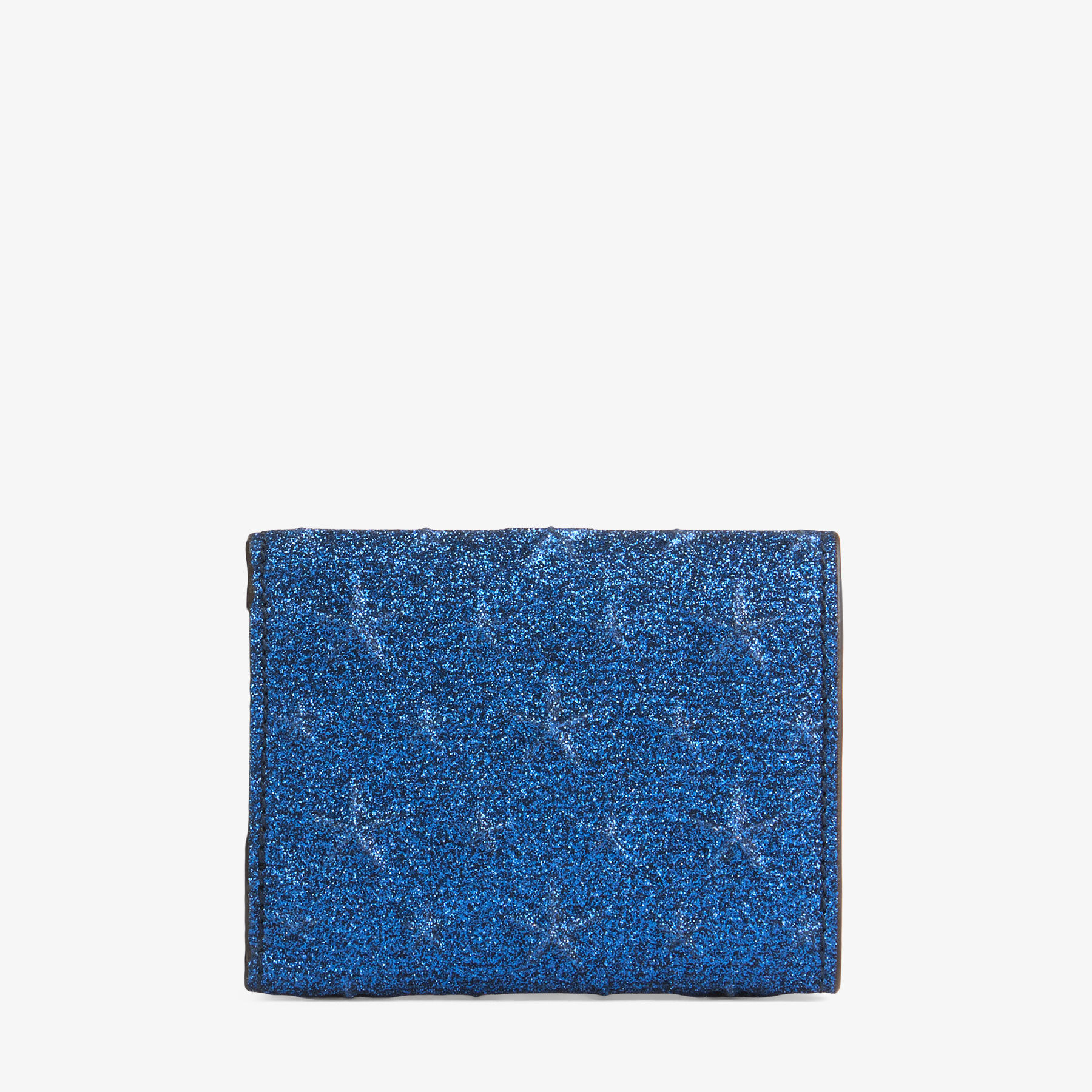 ビール | ネイビー グリッターレザー・ウォレット | ジミー チュウ