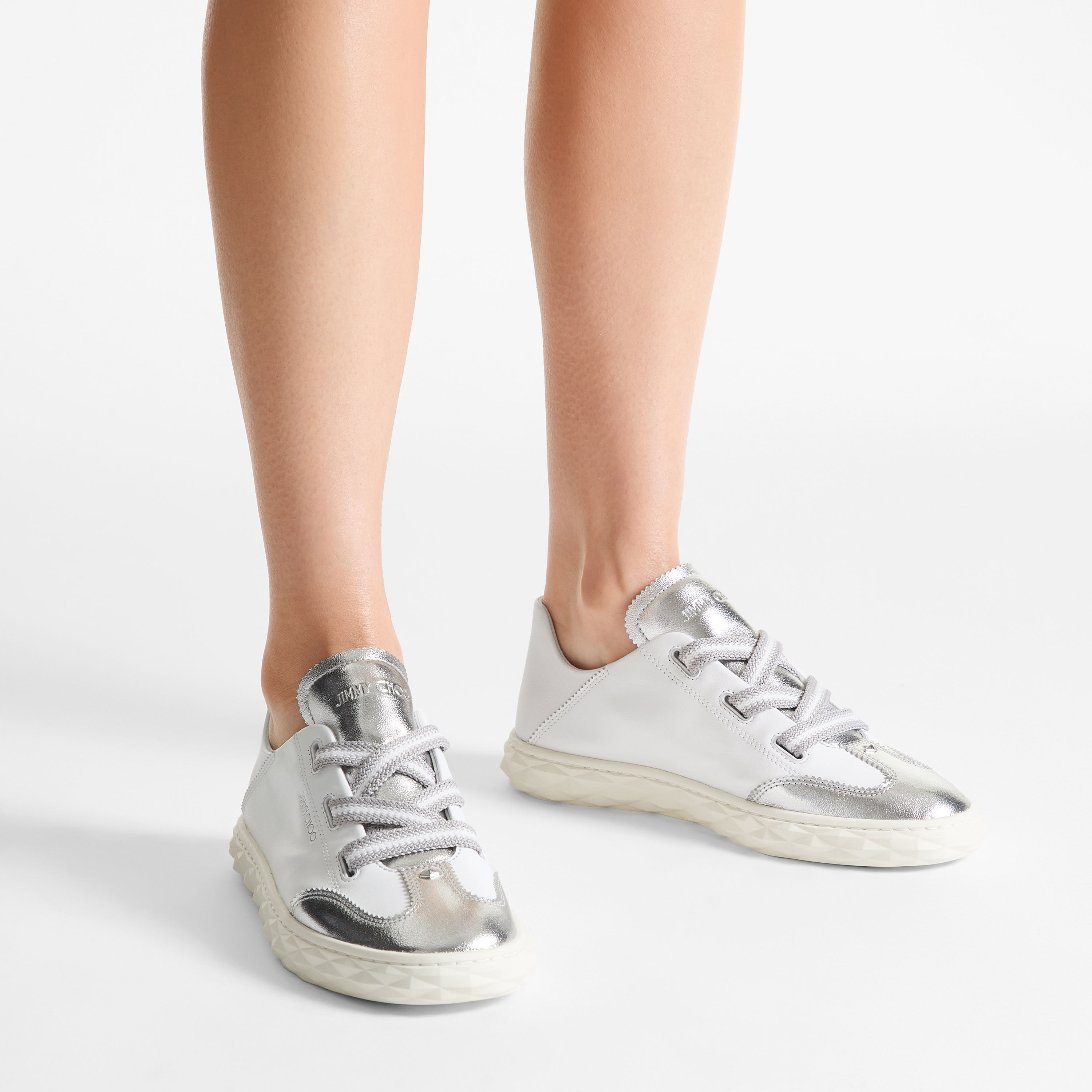 ダイヤモンド ライト フレックス F | シルバー メタリックレザー