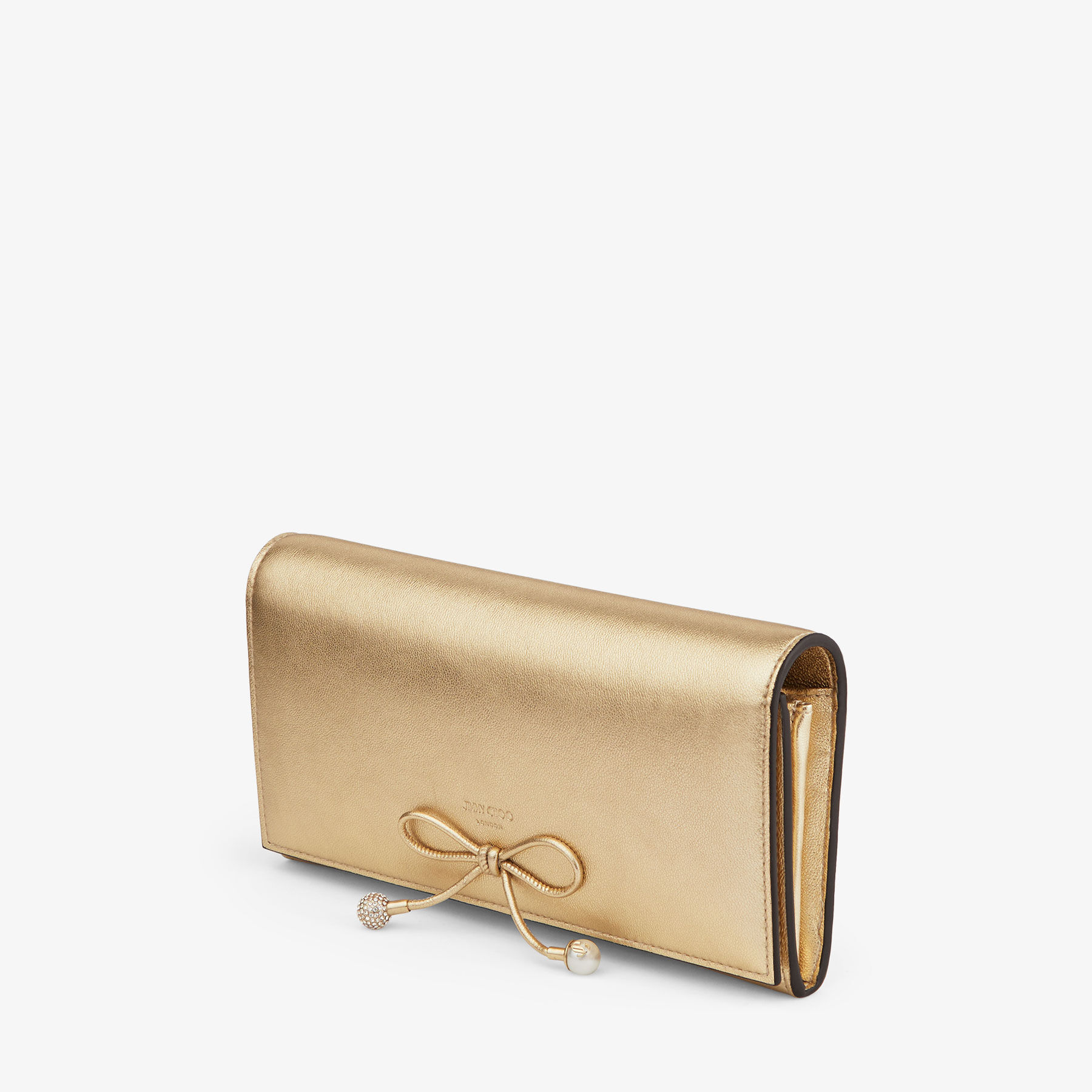 Martina | ゴールド メタリックナッパレザー・スモールレザーグッズ