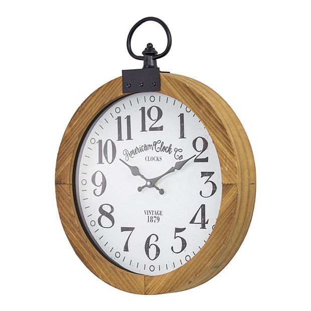 American Art Décor Concepts American Clock Co Pocket Watch Clock