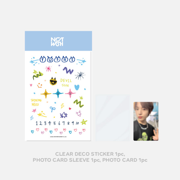 jp.ktown4u.com : NCT WISH - PHOTO CARD DECO STICKER SET
