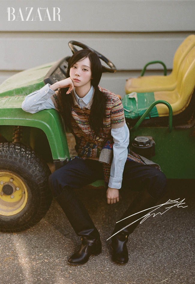 jp.ktown4u.com : HARPER'S BAZAAR 2025.10 D Type (表紙 : aespa