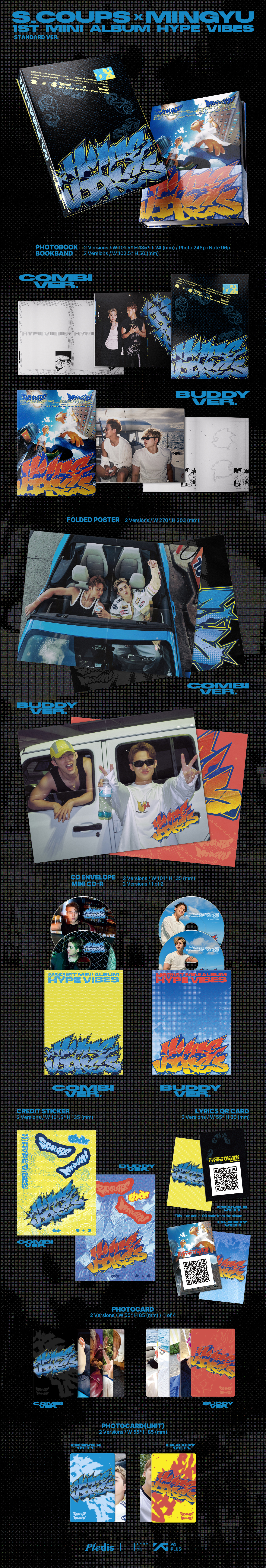 jp.ktown4u.com : [2CD セット] S.COUPS X MINGYU (SEVENTEEN) - ミニ