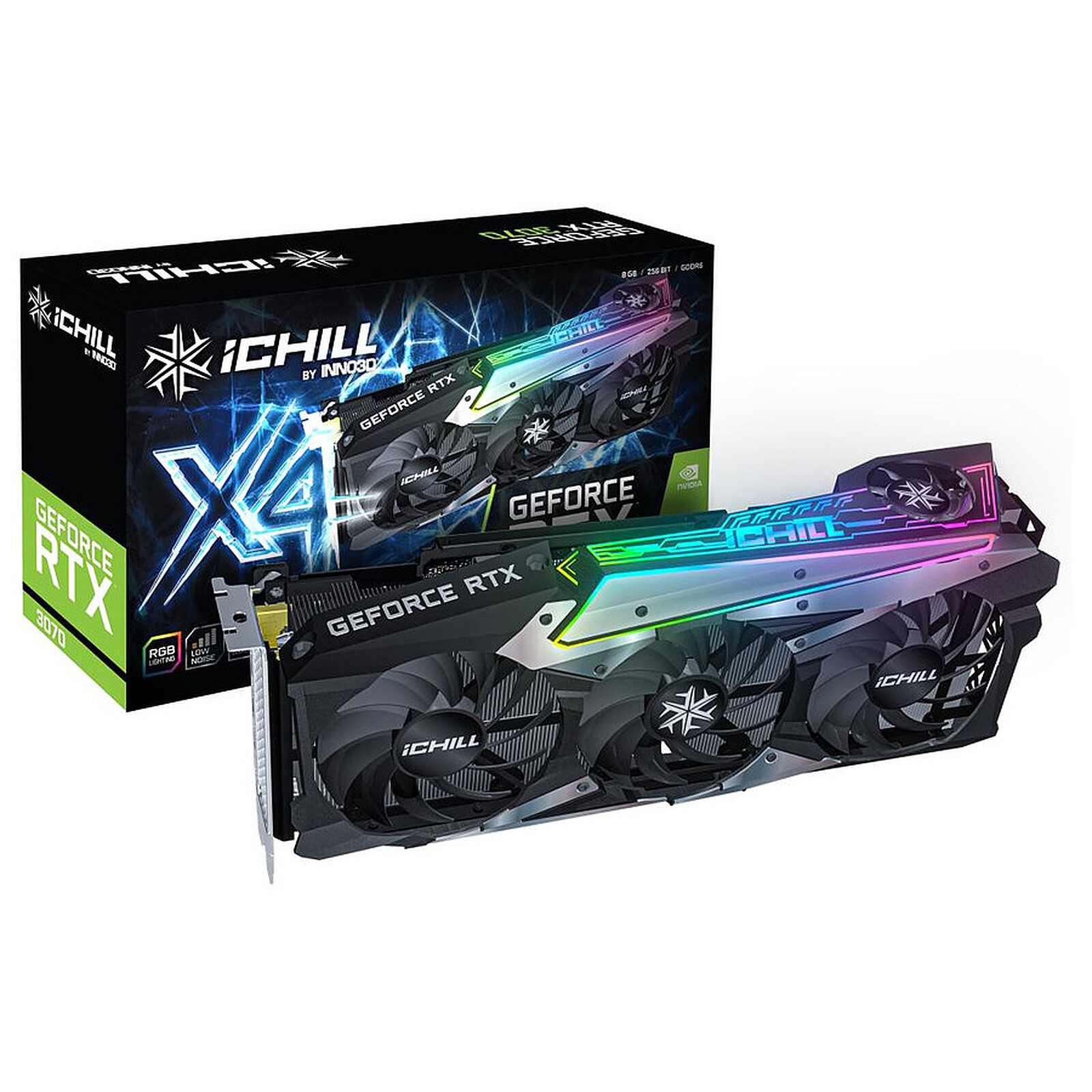 INNO3D GeForce RTX 3070 ICHILL X4 RGB - Graphics card - LDLC