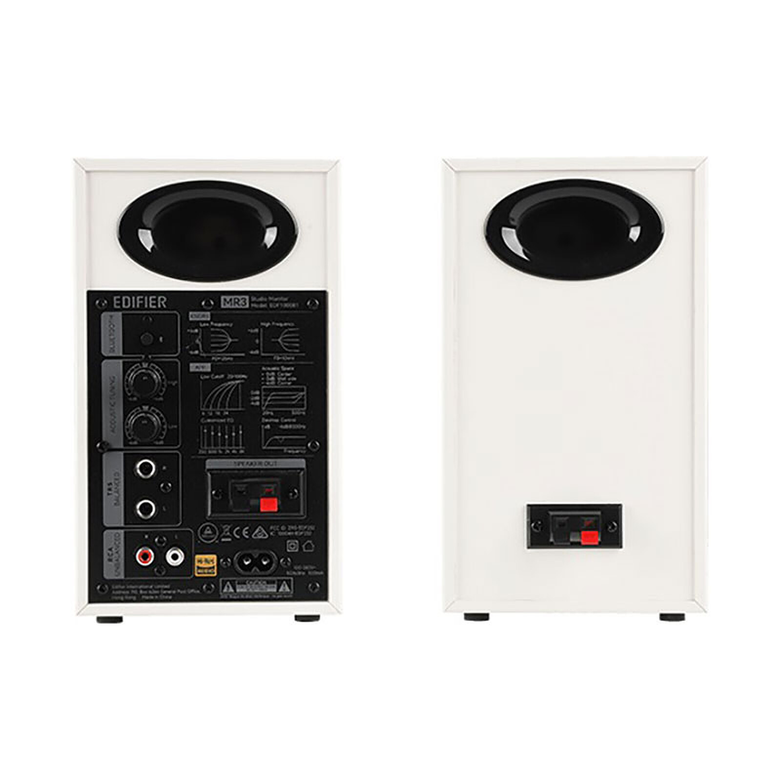 Edifier MR3 (White) - PC speakers - LDLC