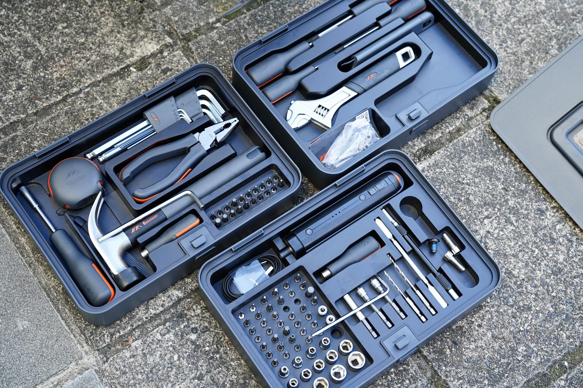 重ねて収納できるから小スペース！DIYやガジェット整備に役立つ工具が