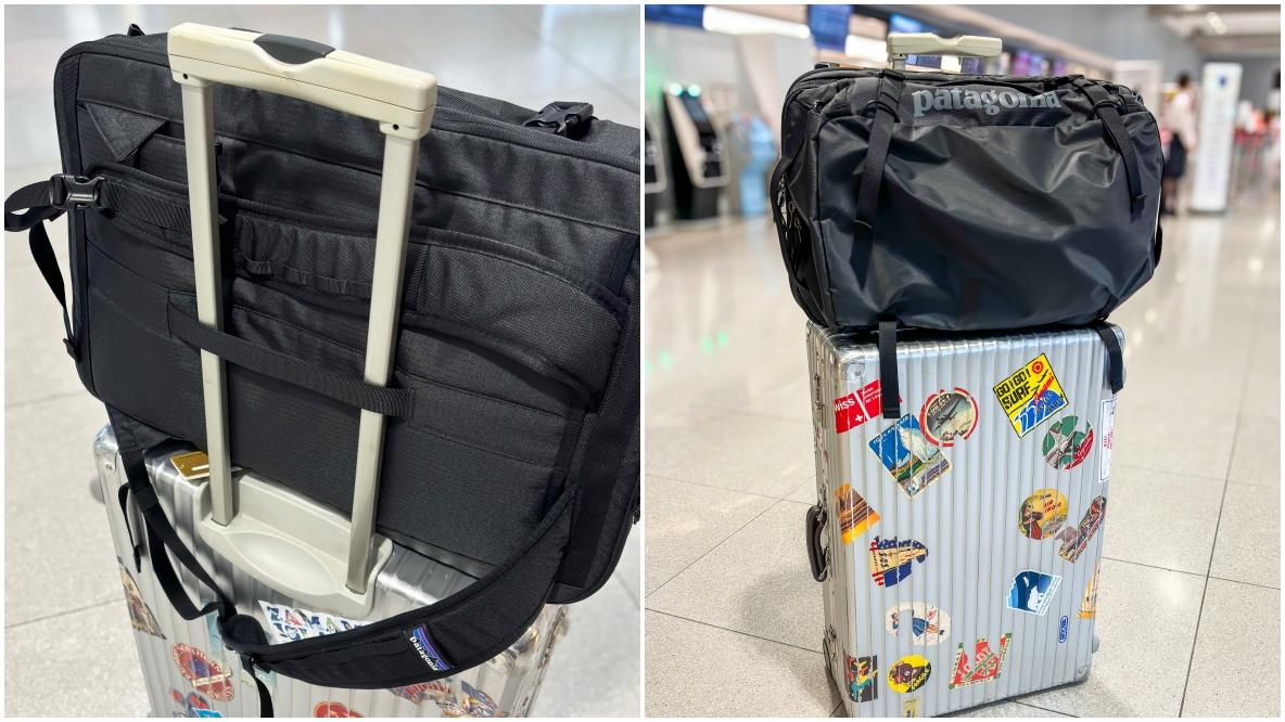 パタゴニアのスーツケースとドッキングできる3WAYバッグが手放せない