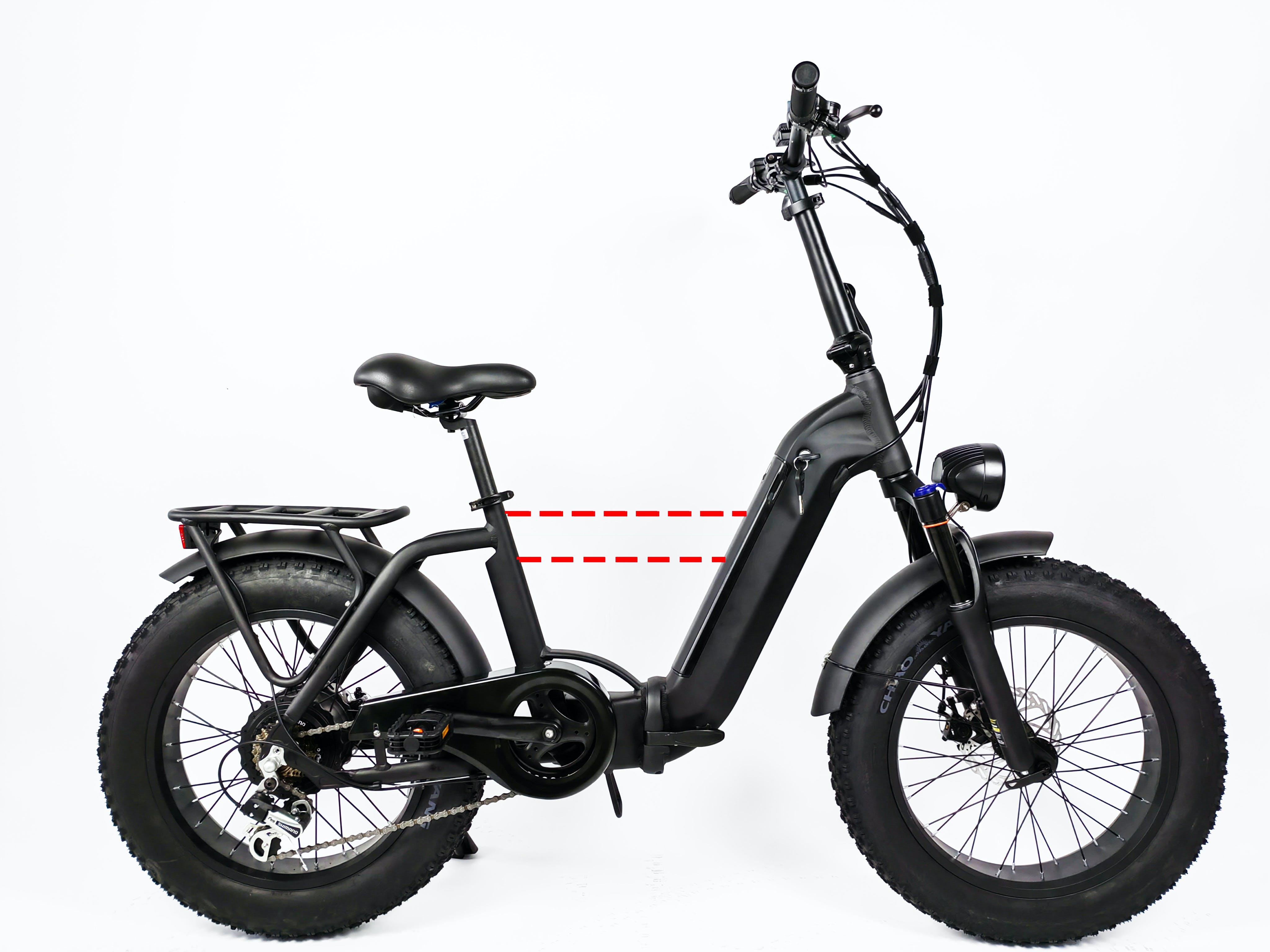 迫力のファットタイヤでバイクみたい！ ワイルドでユニークな折り畳み