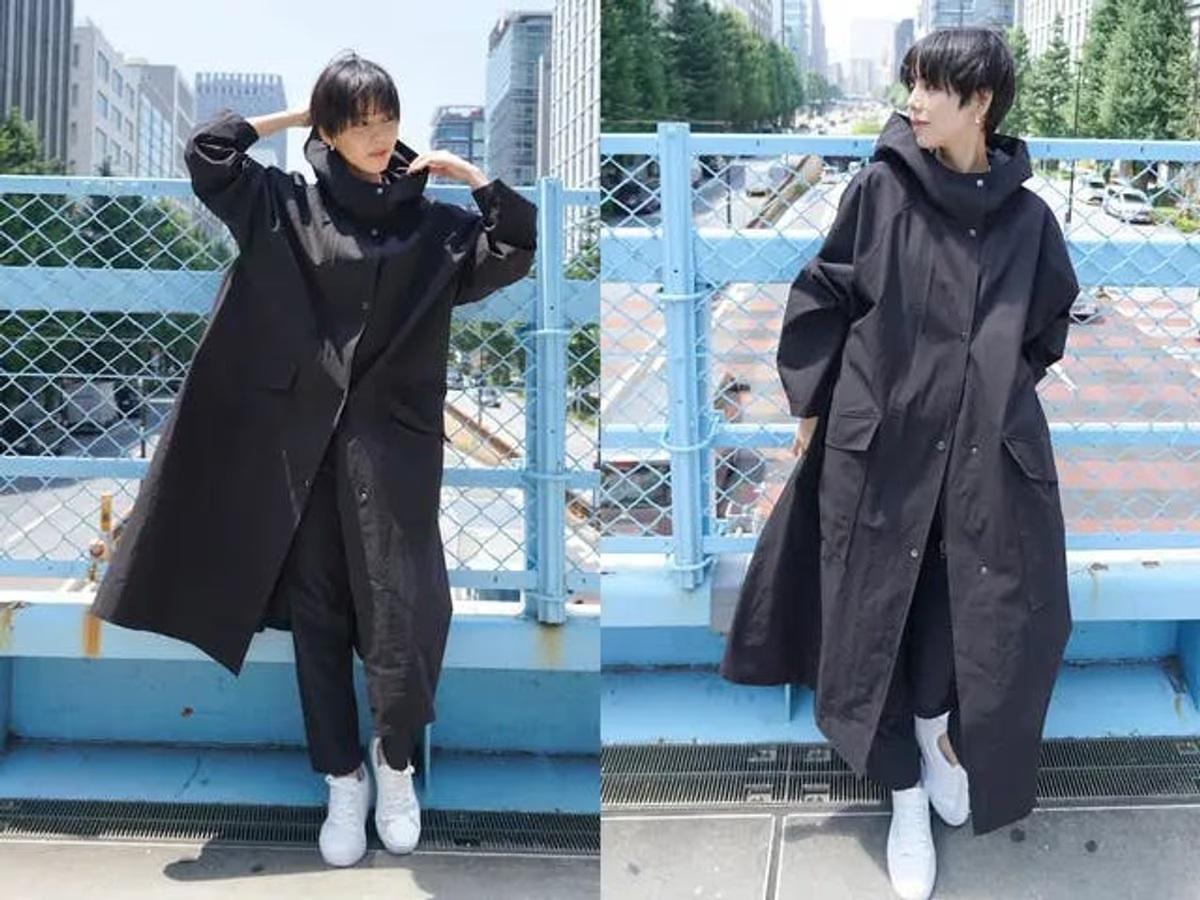 このコート、実は70年代米海軍の技術がベース。雨も風もこれ1枚でいい