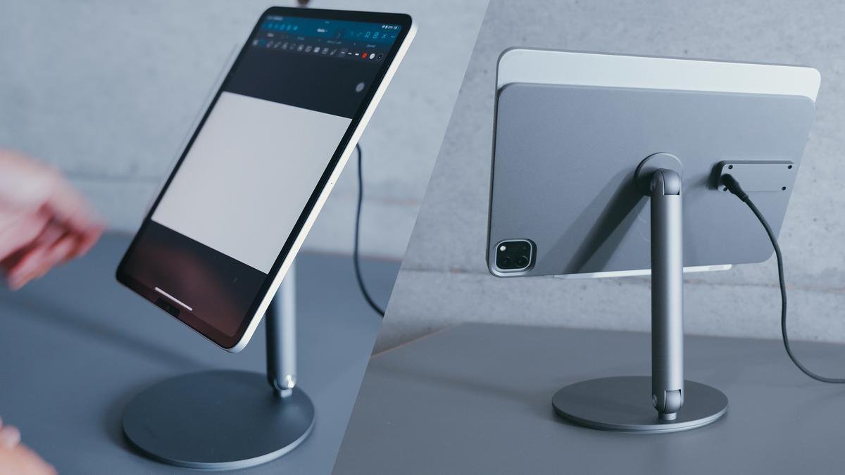 置くだけ充電と柔軟な角度調整が秀逸！｢REDBEAN P2｣はiPadの戦闘力が