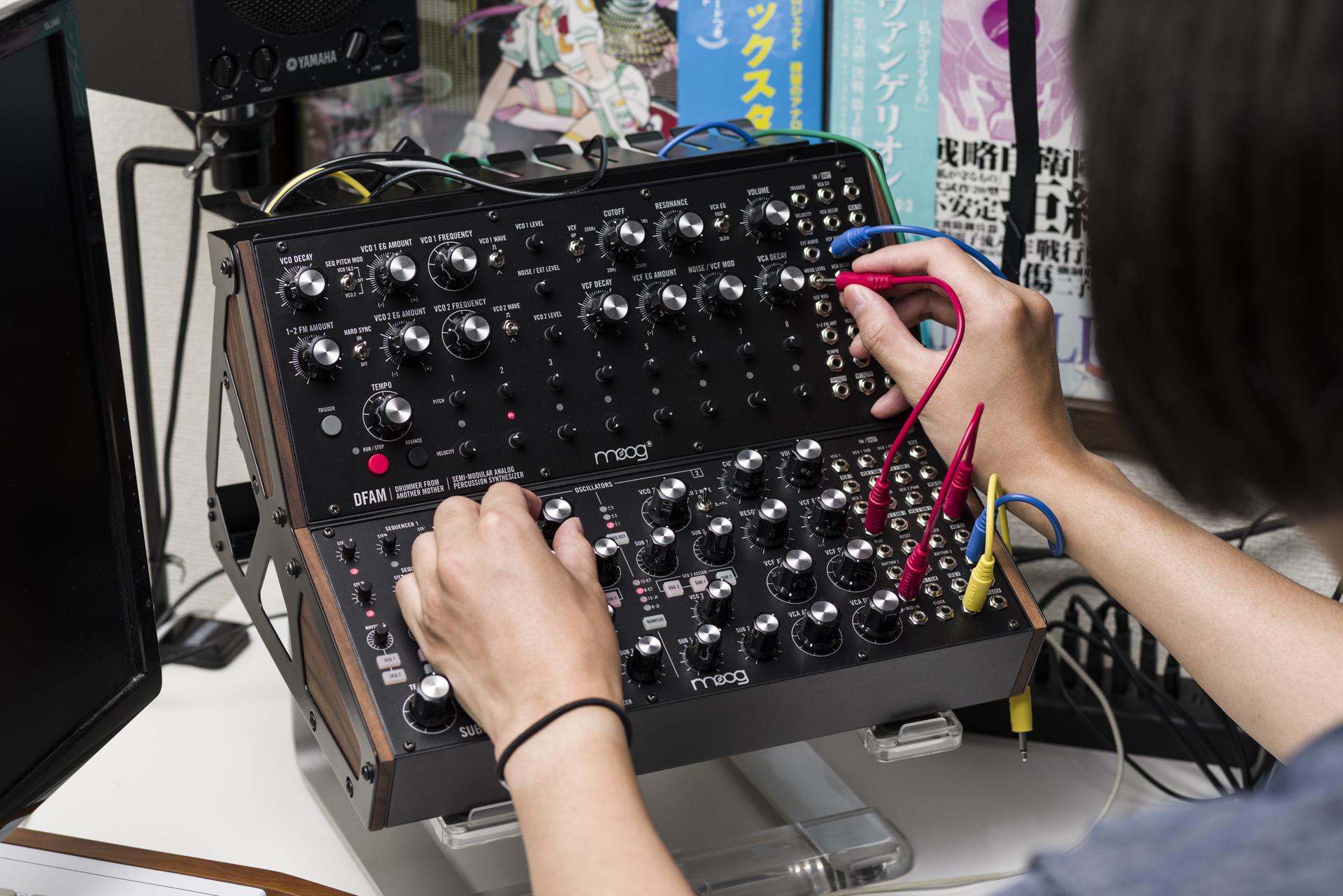 このツマミが、日常に創造性をもたらす。アナログシンセ｢Moog Sound
