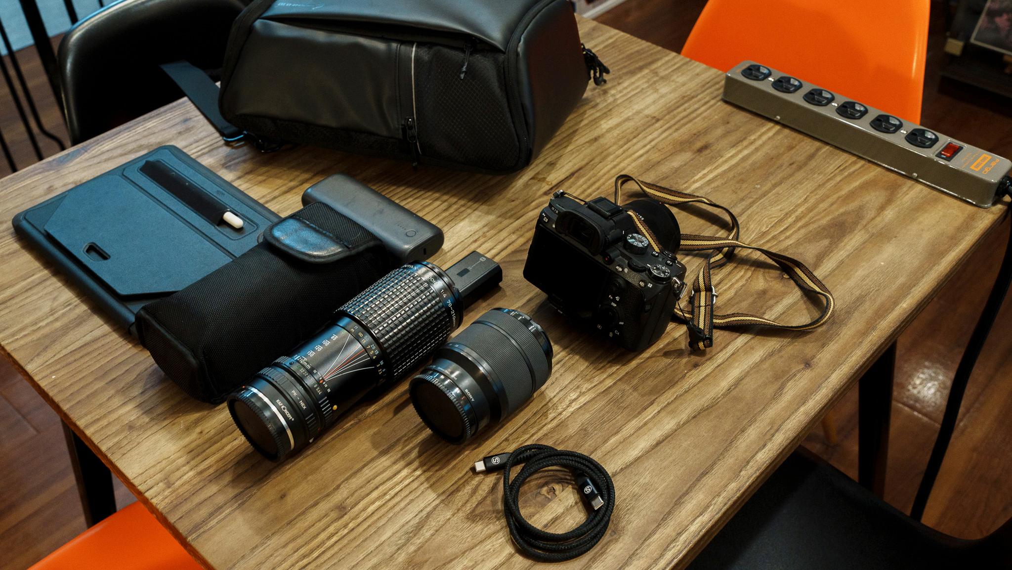 カメラとレンズを小さくまとめたい」を3WAYバッグが叶えてくれた