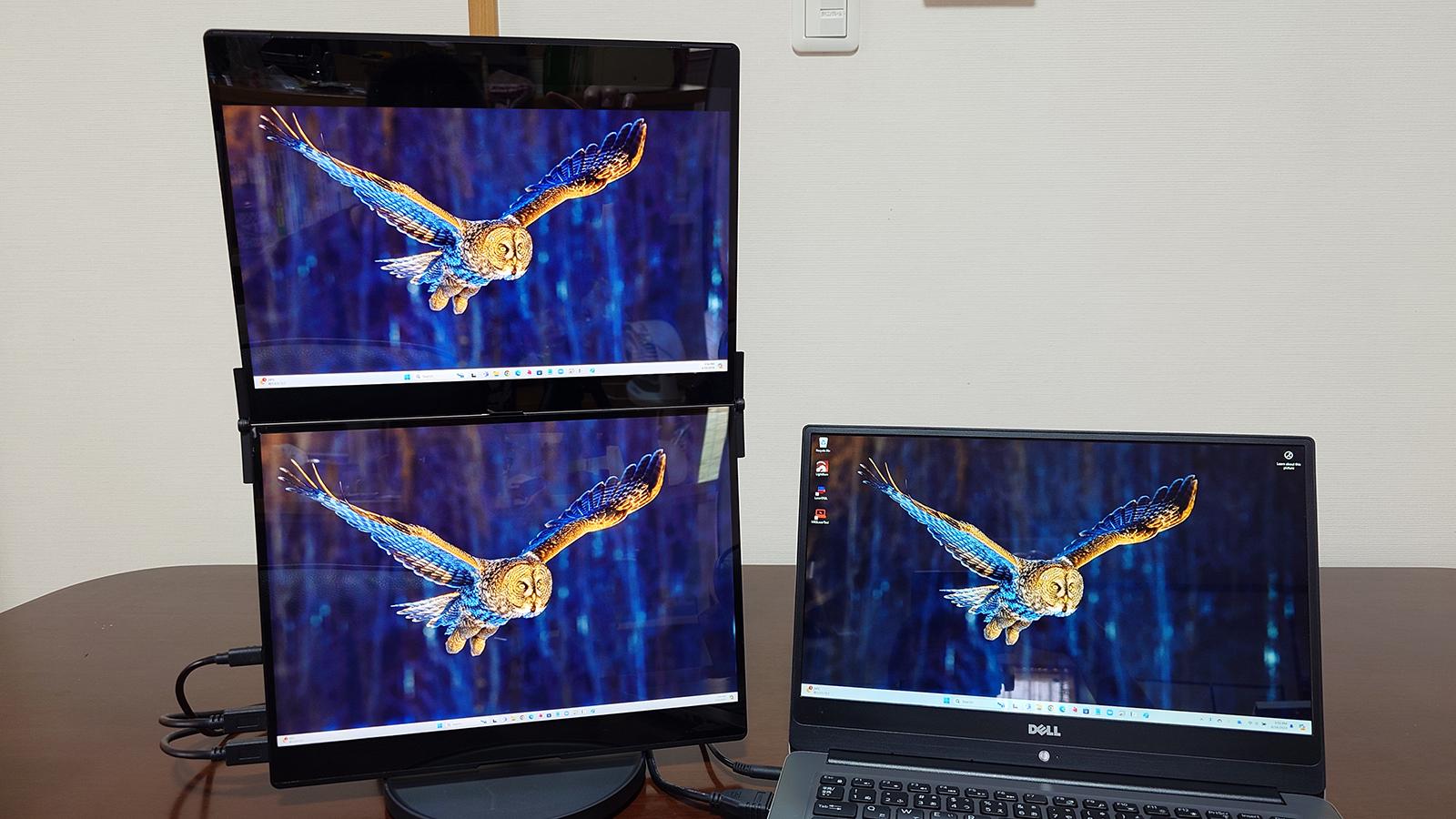 出先でもマルチモニター環境を構築。「FlipGo」は満足感がすごかった