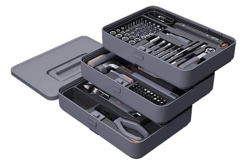 重箱スタイルで見た目もスタイリッシュ！ 自宅で必要な工具が一挙に