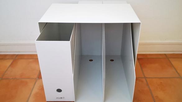 山崎実業の「コの字ラック」で収納スペースが2倍に！ 無印のファイル