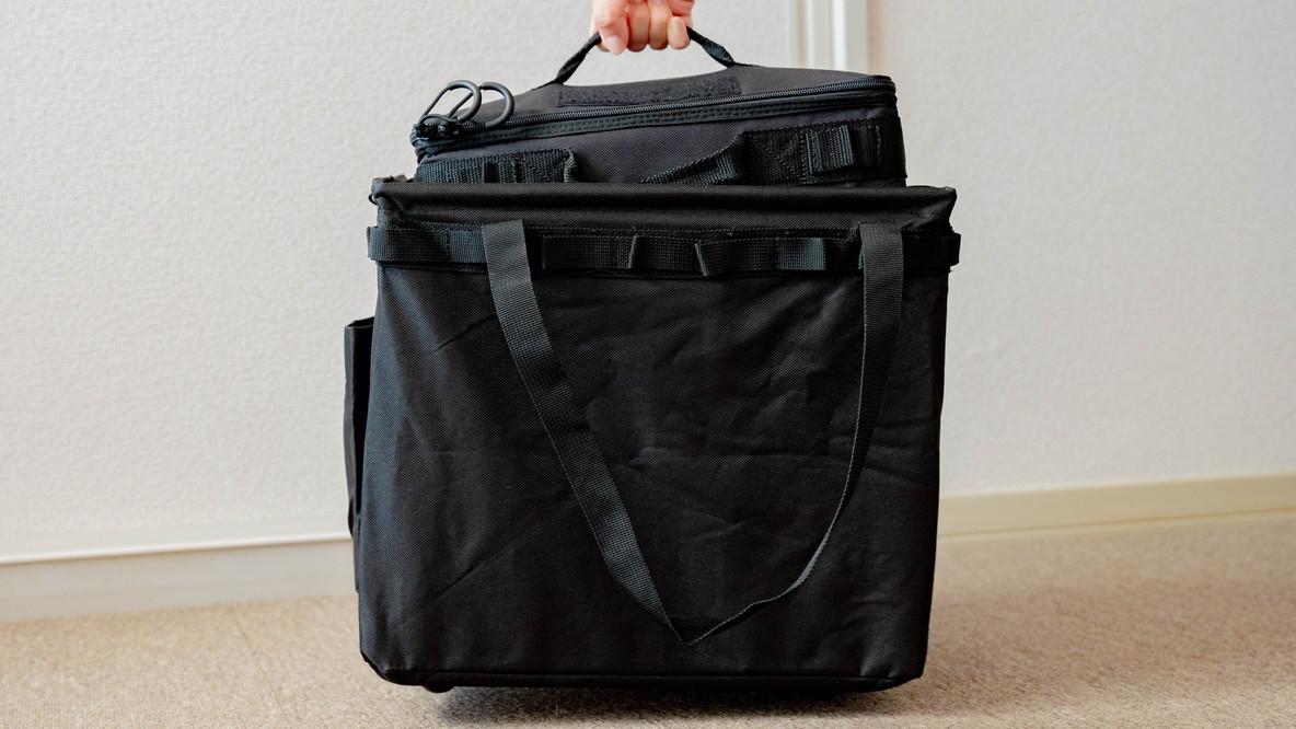 拡張性高すぎ！ ワンタッチで折りたためるこのバスケット、使い道が