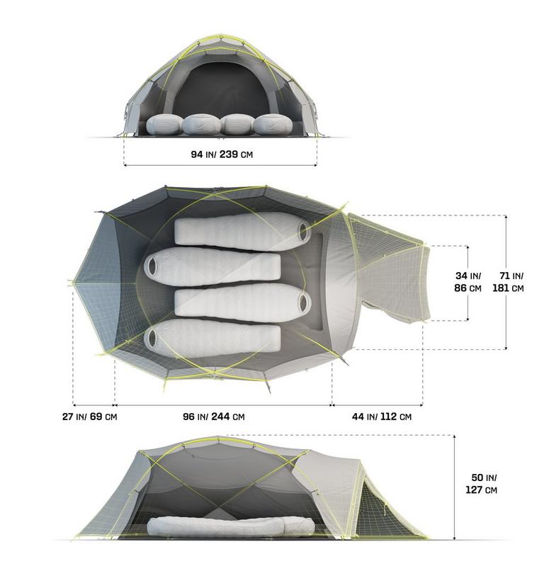 Trango™ 4 Person Tent | Mountain Hardwear