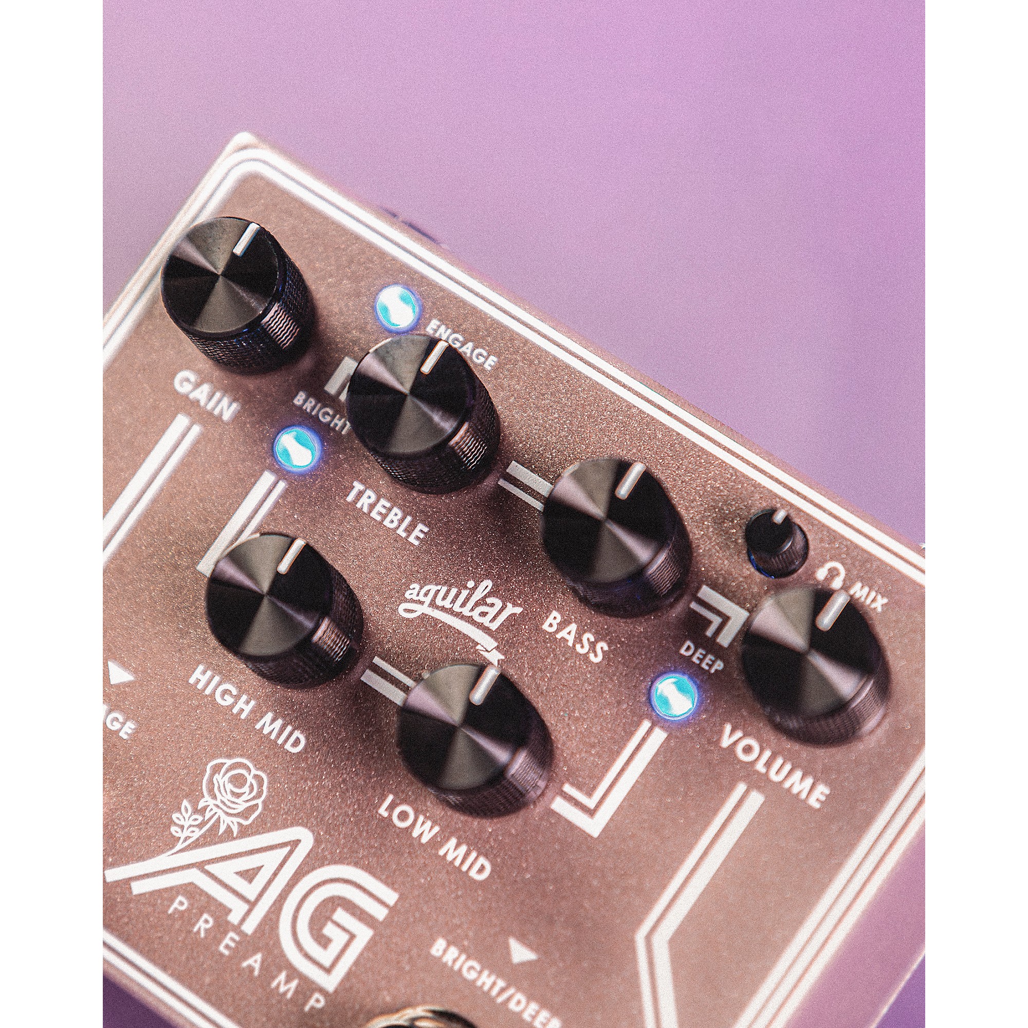 Aguilar AG Preamp for BCAM Bass Effects Pedal | Music & Arts