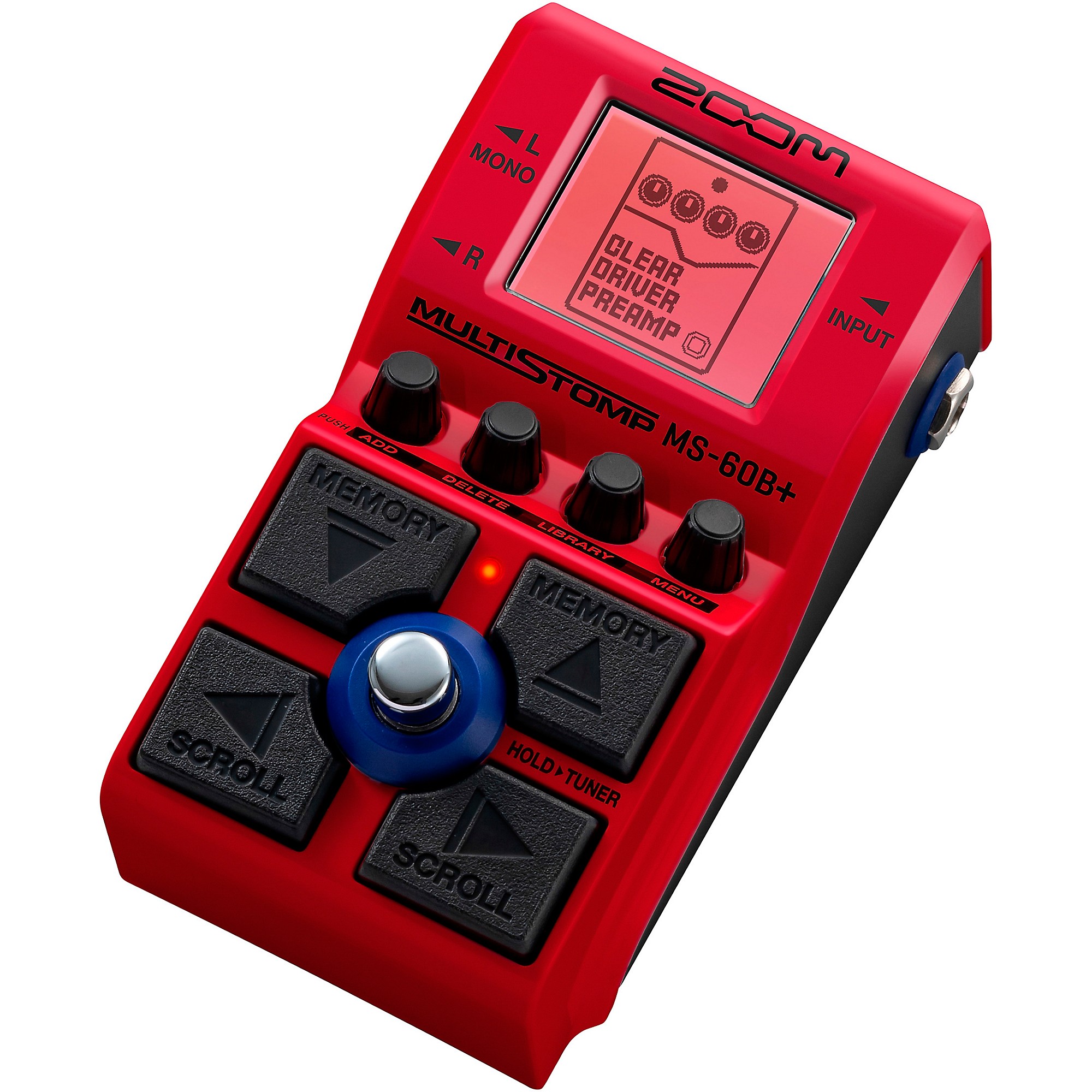 Zoom MS-60B+ MultiStomp Bass Effects Pedal | Music & Arts