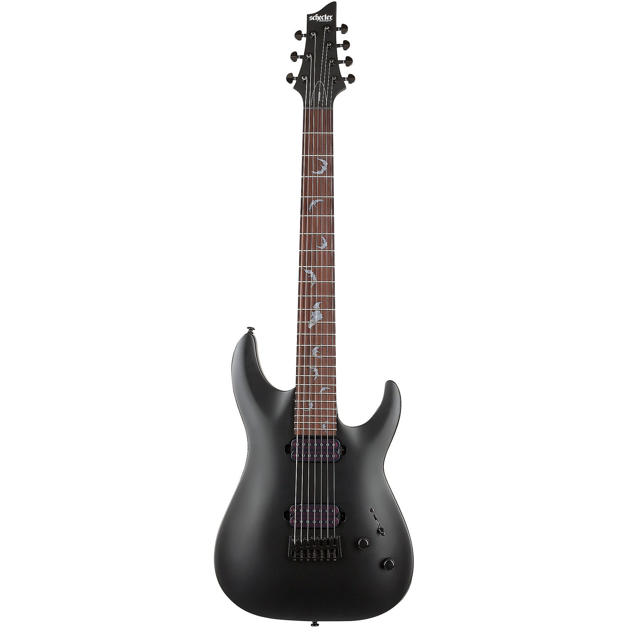 Schecter Guitar Research Damien-7 7-String Electric Guitar | Music