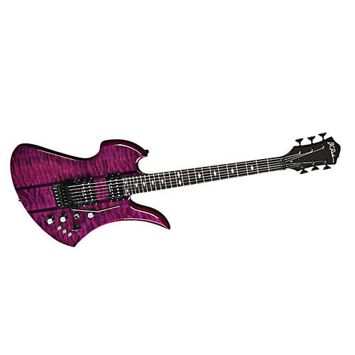 B.C. Rich Mockingbird ST Electric Guitar Transparent Purple