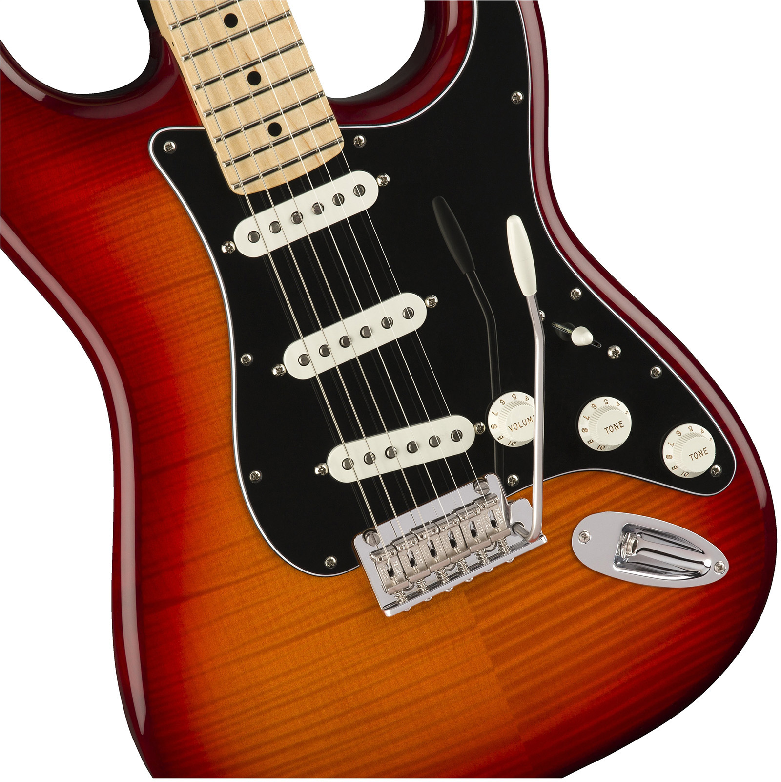 Fender Player Stratocaster Plus Top Aged Cherry Burst - Maple Fiyatı