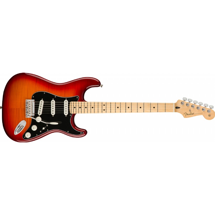 Fender Player Stratocaster Plus Top Aged Cherry Burst - Maple Fiyatı
