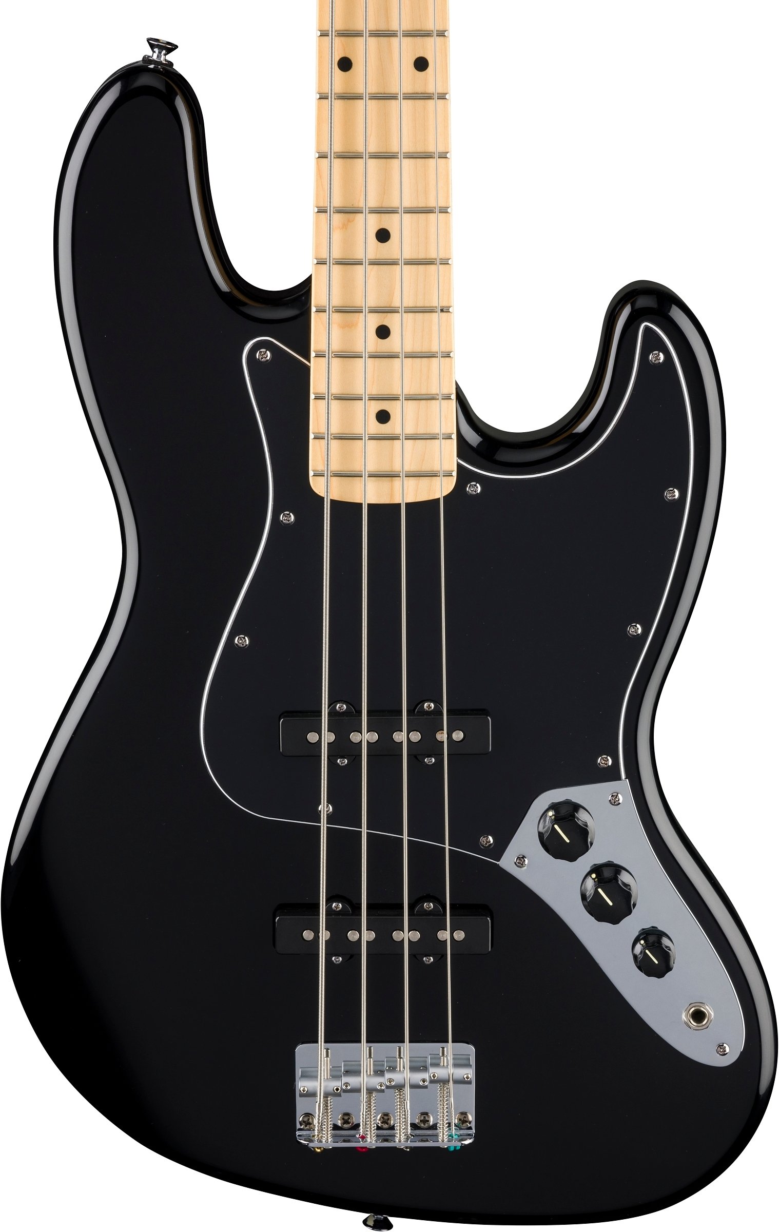 Fender Standard Jazz Bass Black - Maple Bas Gitar Fiyatı