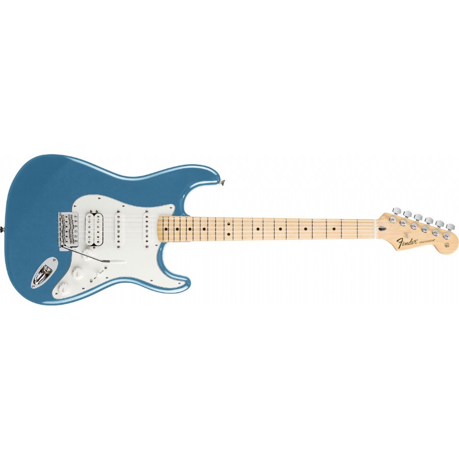 Fender Standard Stratocaster HSS (Meksika) Lake Placid Blue Maple