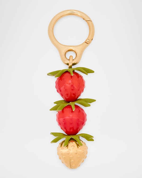 Loewe x Paula's Ibiza Exotic Bird Charm in Leather | Neiman Marcus