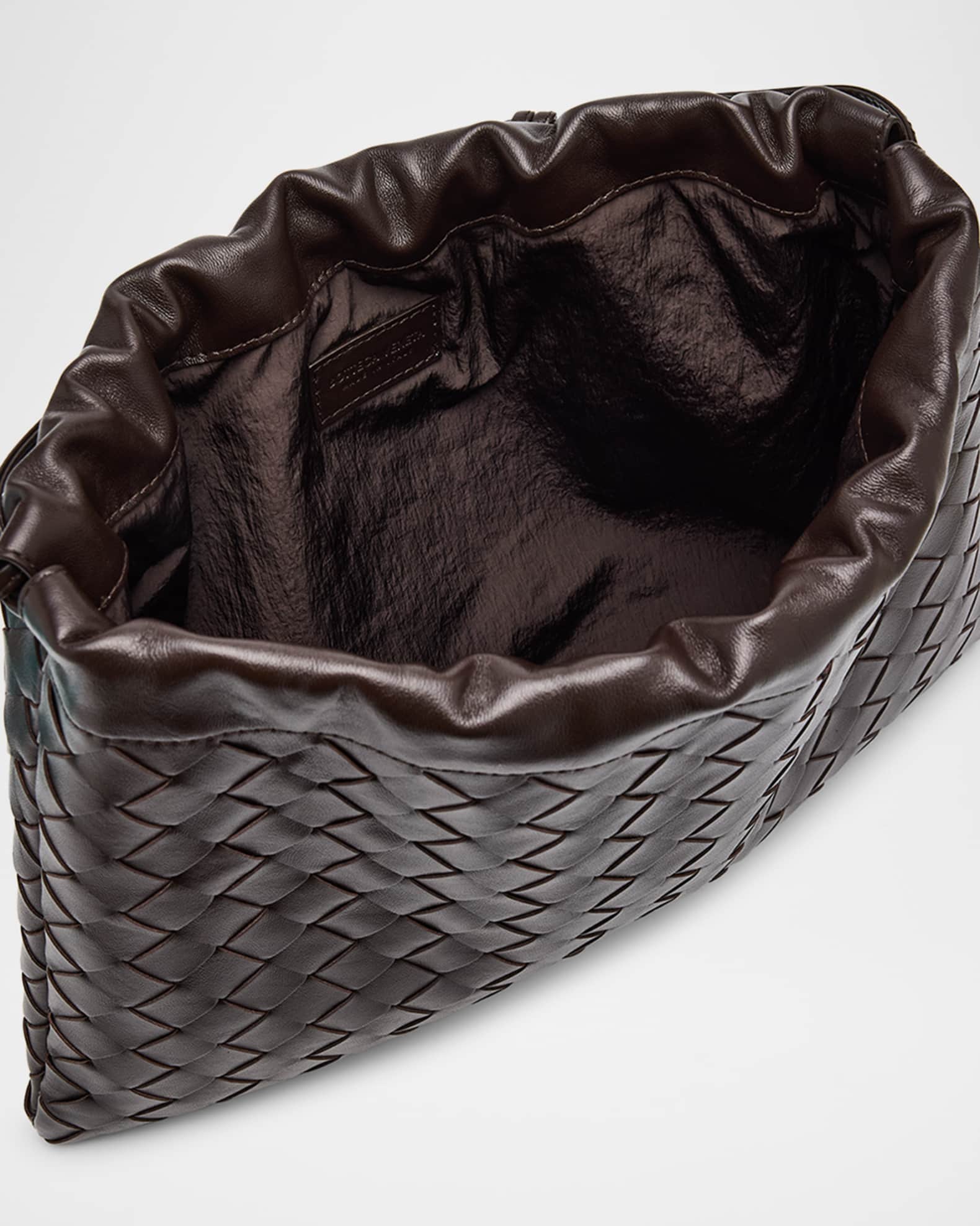 Bottega Veneta Medium Leather Pouch Bag | Neiman Marcus