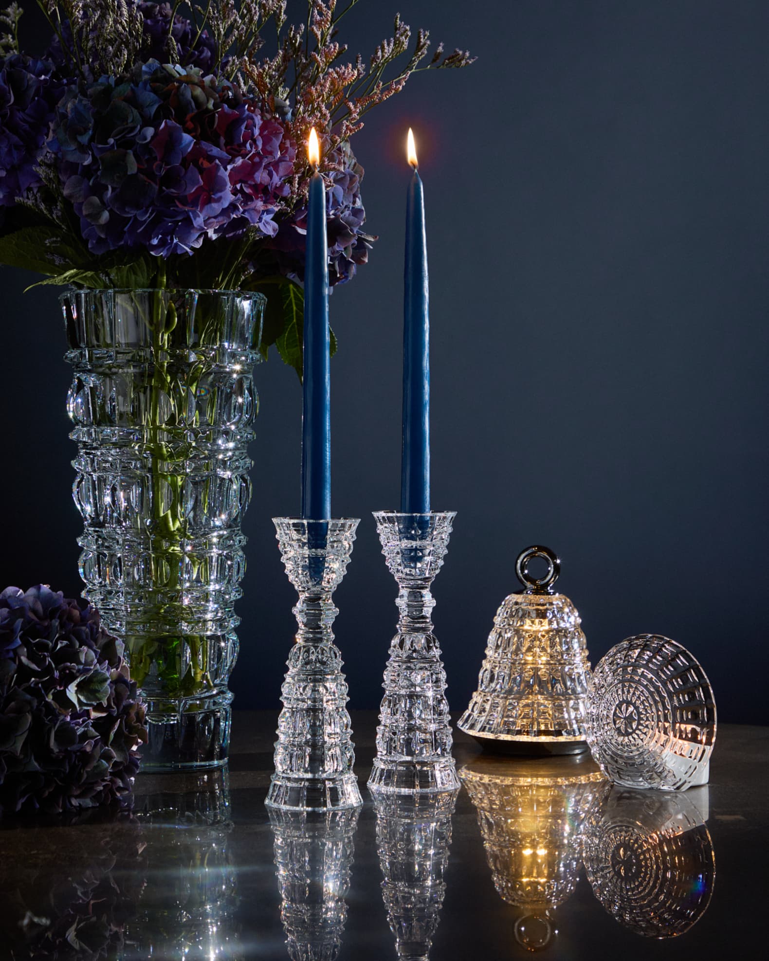 Baccarat New Antique Aura Candleholder | Neiman Marcus