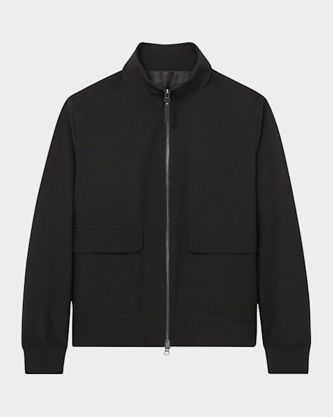 Prada Men's Archive Poplin Jacket | Neiman Marcus