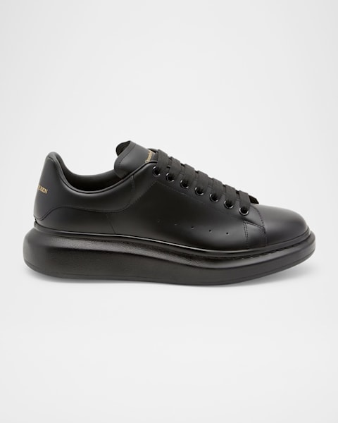 John Lobb Men's Textured Leather Low-Top Sneakers | Neiman Marcus