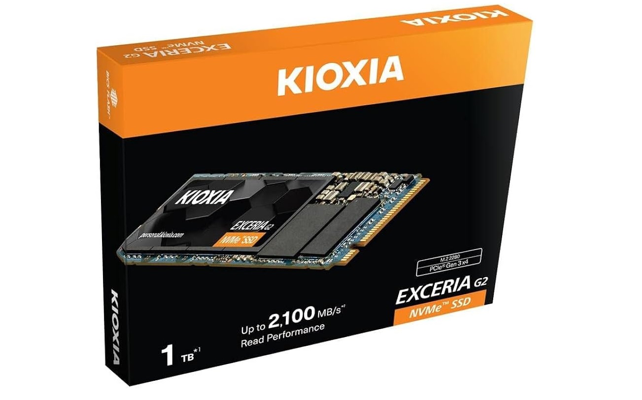 Kioxia's Exceria G2 1TB SSD is a steal for £45 - OC3D