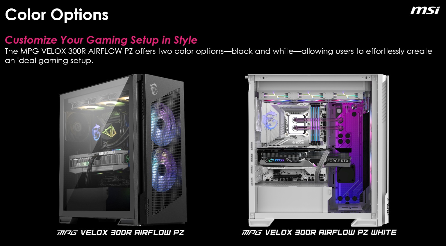 MSI MPG VELOX 300R AIRFLOW PZ Case Review - OC3D