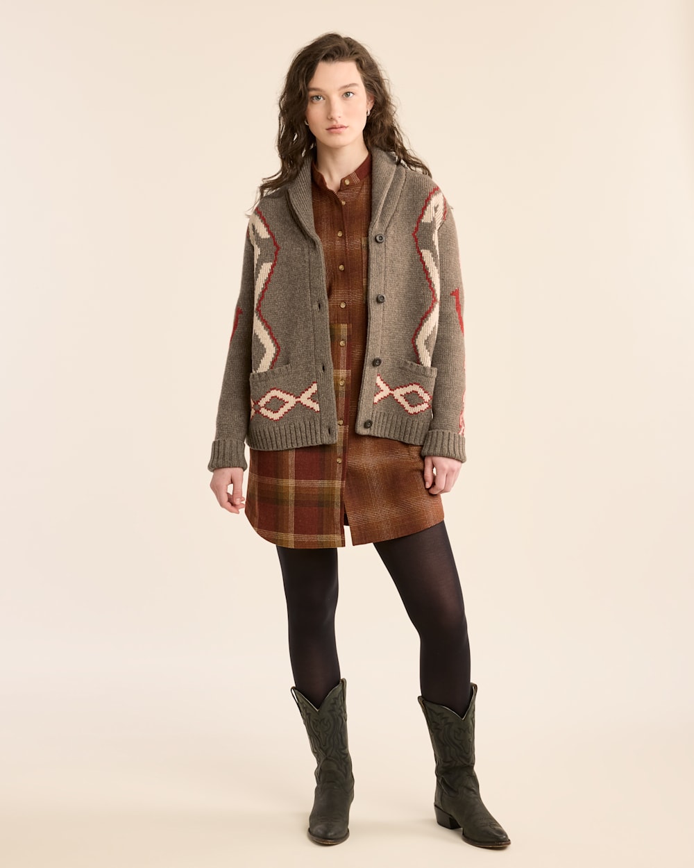 Shop Women's Heritage Lambswool Cardigan | Pendleton