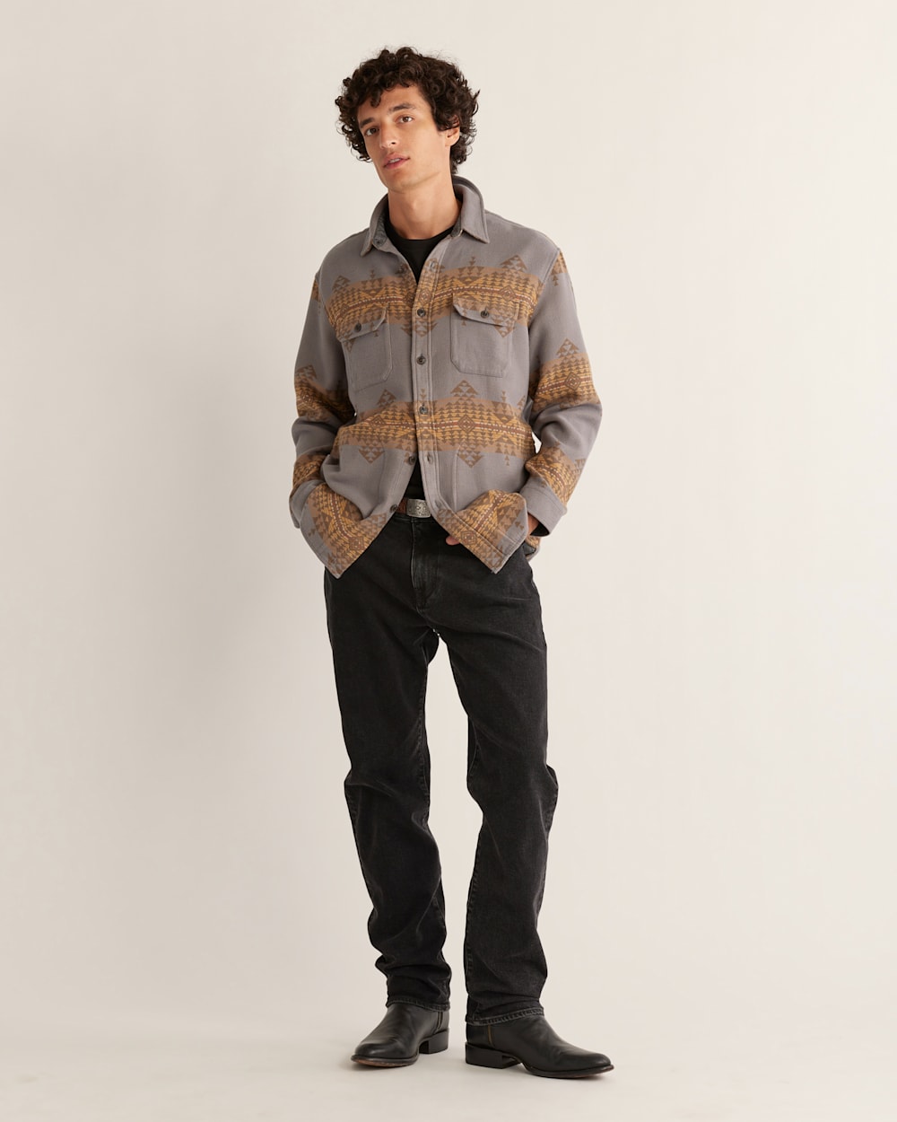 Shop Men's DoubleSoft Driftwood Beach Shirt | Pendleton
