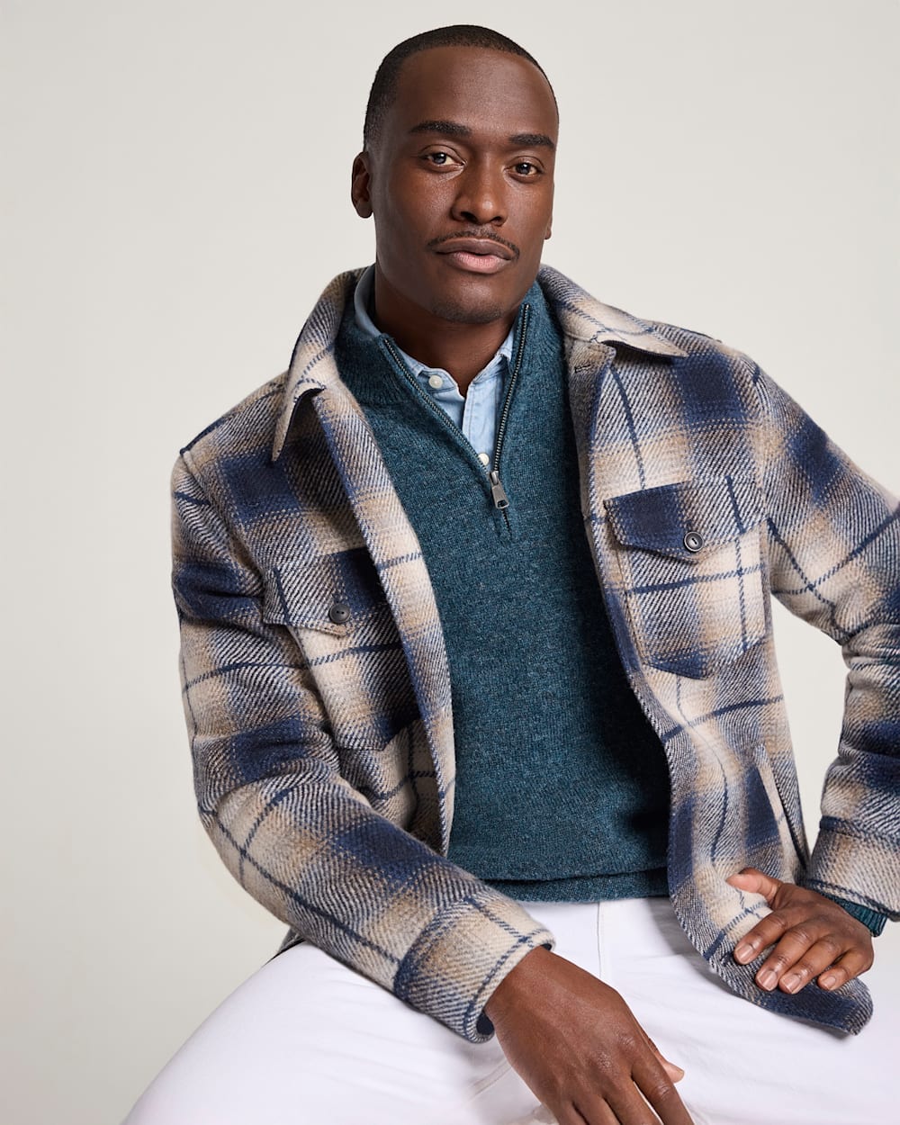 Shop Men's Plaid Wool Lawson Coat in Jackets & Coats | Pendleton
