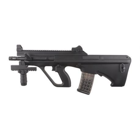 Steyr Aug Compact CQB Black Airsoft Rifle by Snow Wolf - Phenix
